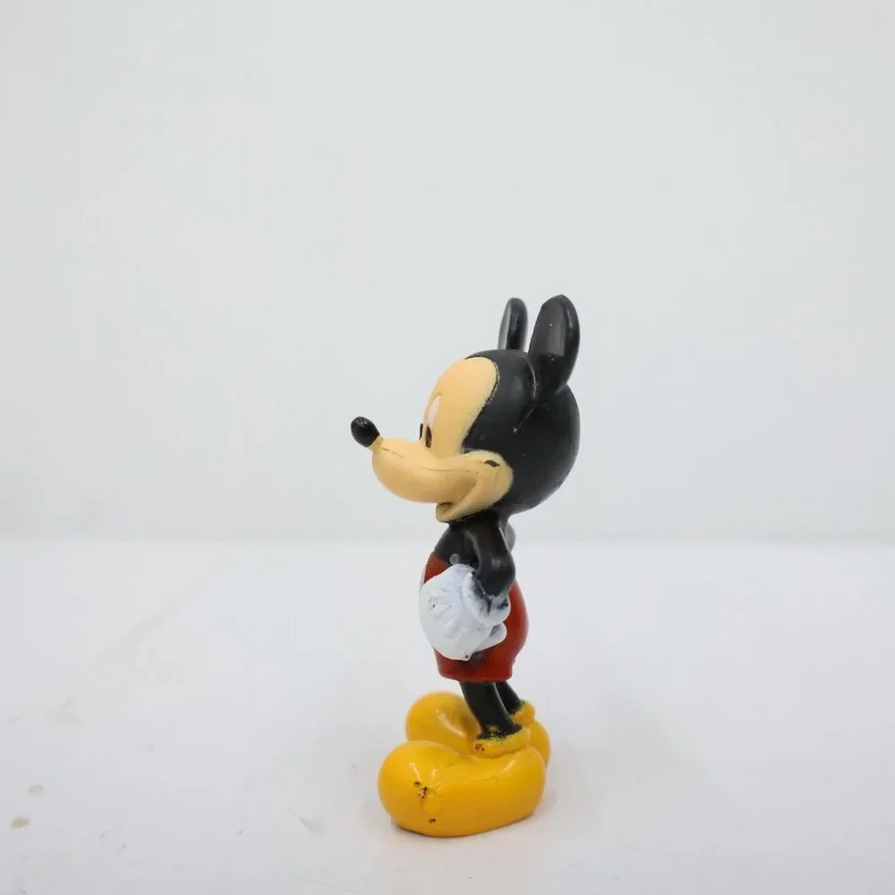 4/$20 Vtg Disney Mickey Mouse Cake Topper PVC Figure Hands on Hips